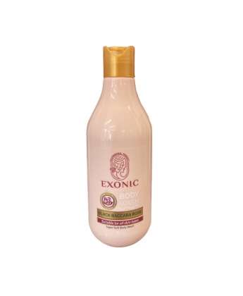 شامپو بدن عصاره رز بلک باکارا ۳۰۰ میل EXONIC