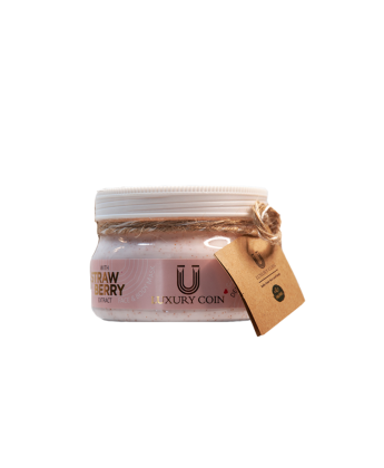 ماسک اسکراب صورت و بدن توت فرنگی ۳۰۰ گرمی